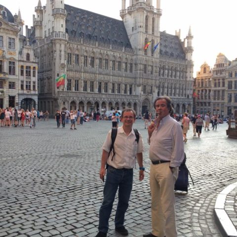 Elie MUYAL et Thierry LABRUNIE au Common Europe, à Bruxelles