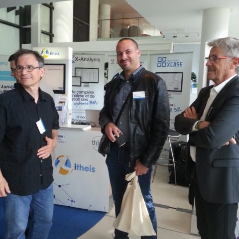 Guillaume VIARD IN EXTENSO sur notre stand université IBM i 2018