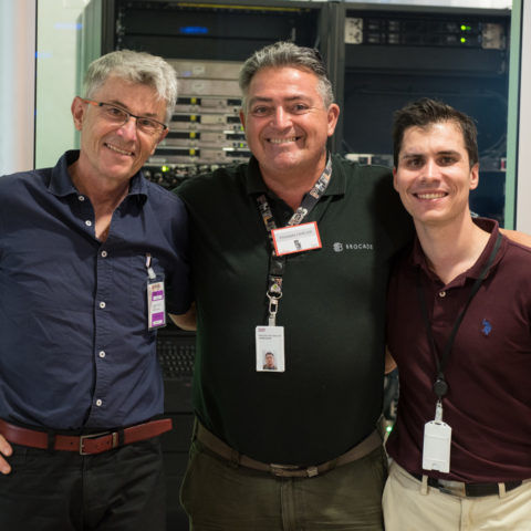 Avec Christophe DESCLAVELLES et Benoît MARROLEAUau Client Center d IBM à Montpellier