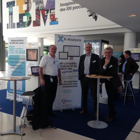 Stand Itheis_ Universités IBM i 2015, avec Tim ROWE IBM Labs Rochester