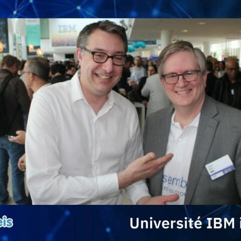 Universités IBM i 2019_ Steve Will ( Chief IBM i Architect Rochester) et Cedric CHAPUIS LANDAUER EUROPE