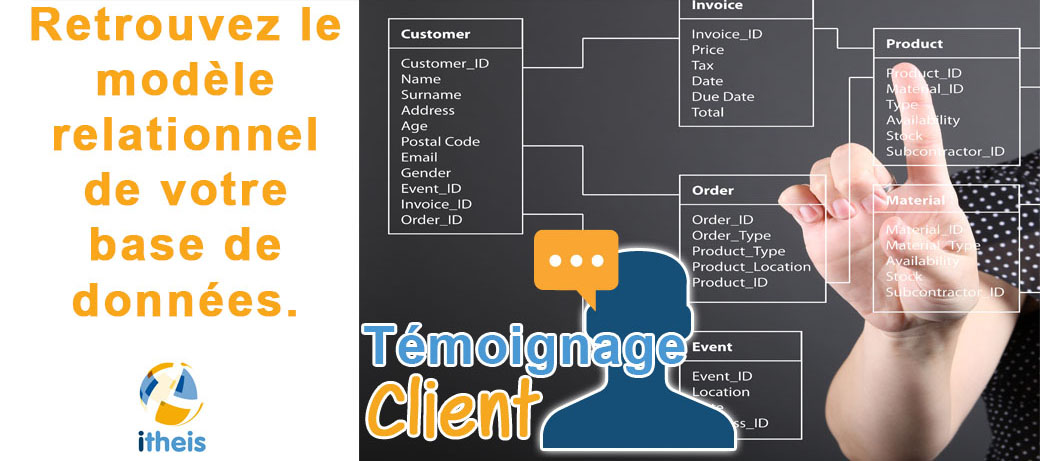Retrouver le modèle relationnel de ma base DB2 : Témoignage client DPF- Vidéo (30 min)